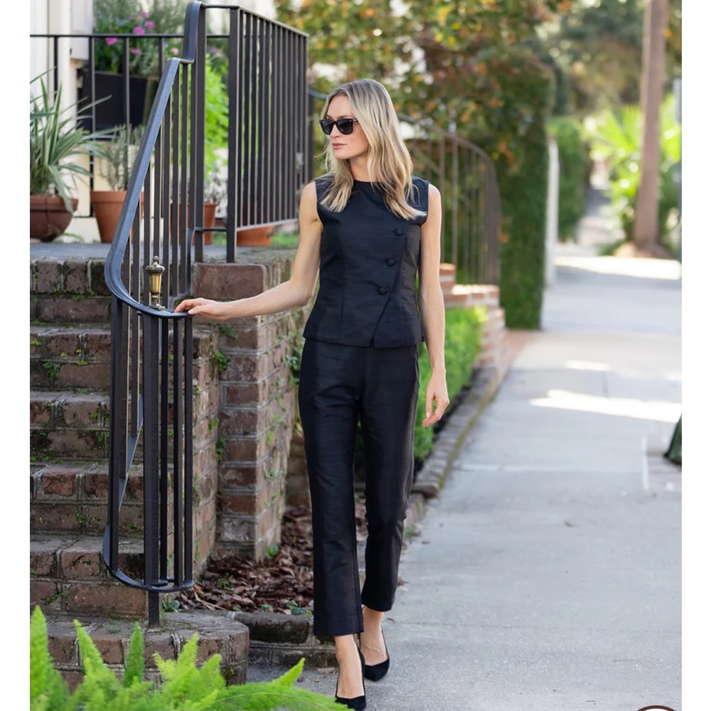 Julia Amory Black Jackie Pant
